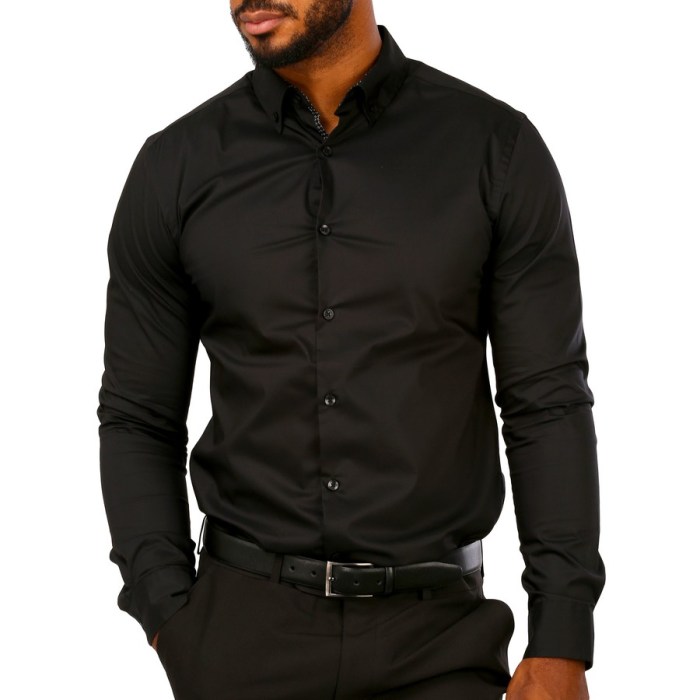 Mens Dress Long Sleeve Shirts Elevating Your Style Game