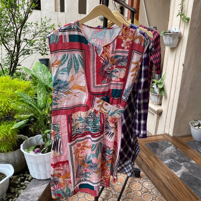 Women's silk shirt dress