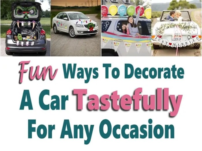 How to decorate your car windows