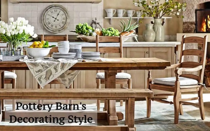 What Decor Style is Pottery Barn Unveiling the Signature Look