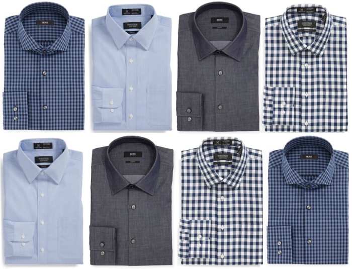 Mens fitted dress shirts amazon