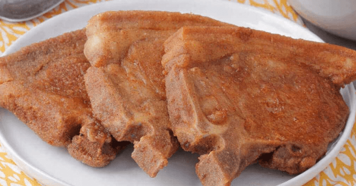 How to cook fried pork chops Filipino style