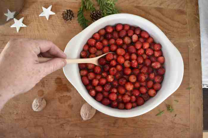 How to make dried cranberries for decoration