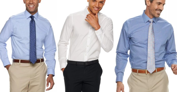 Mens dress shirts kohls